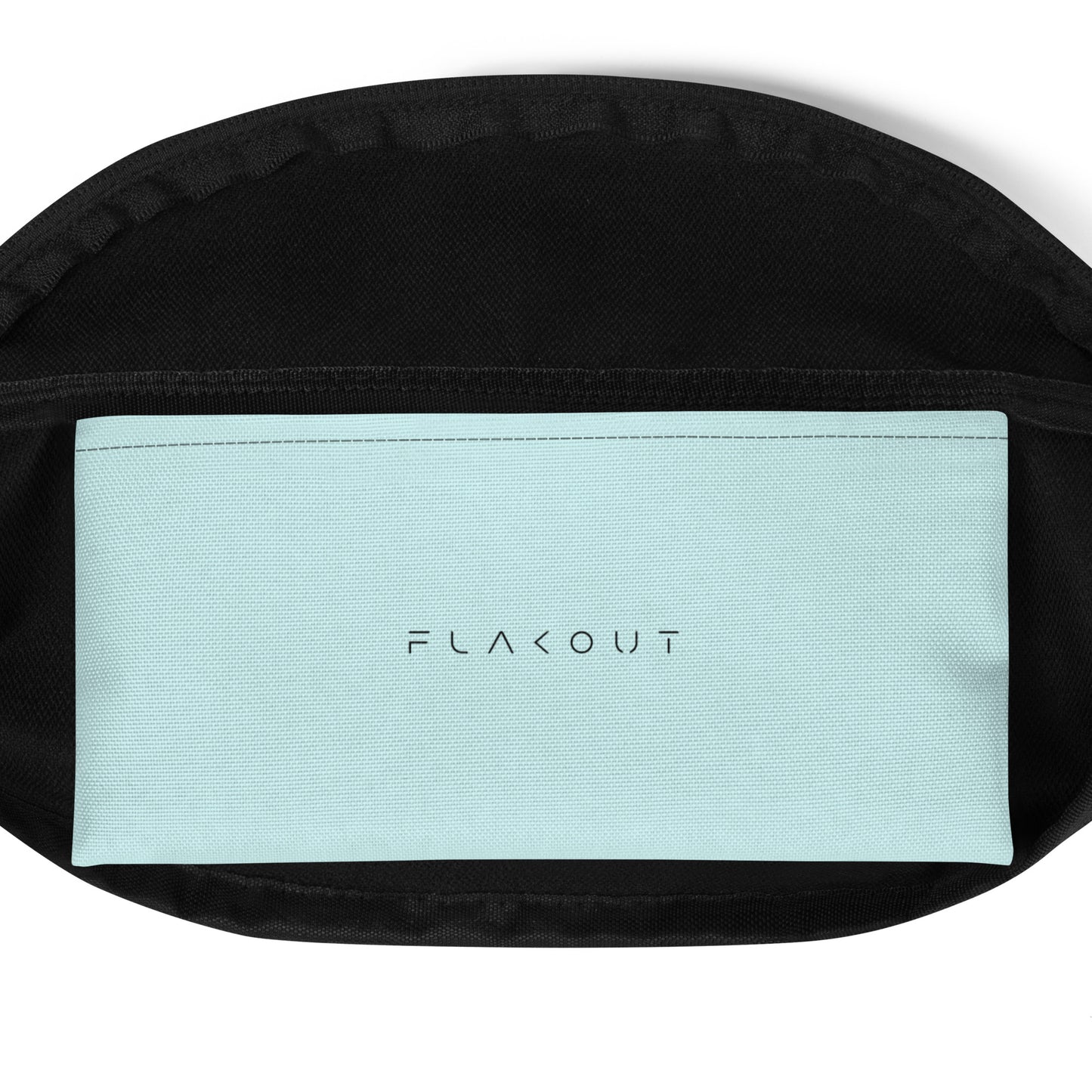 Unisex Water-resistant Fanny Pack - Light Blue - FLAKOUT