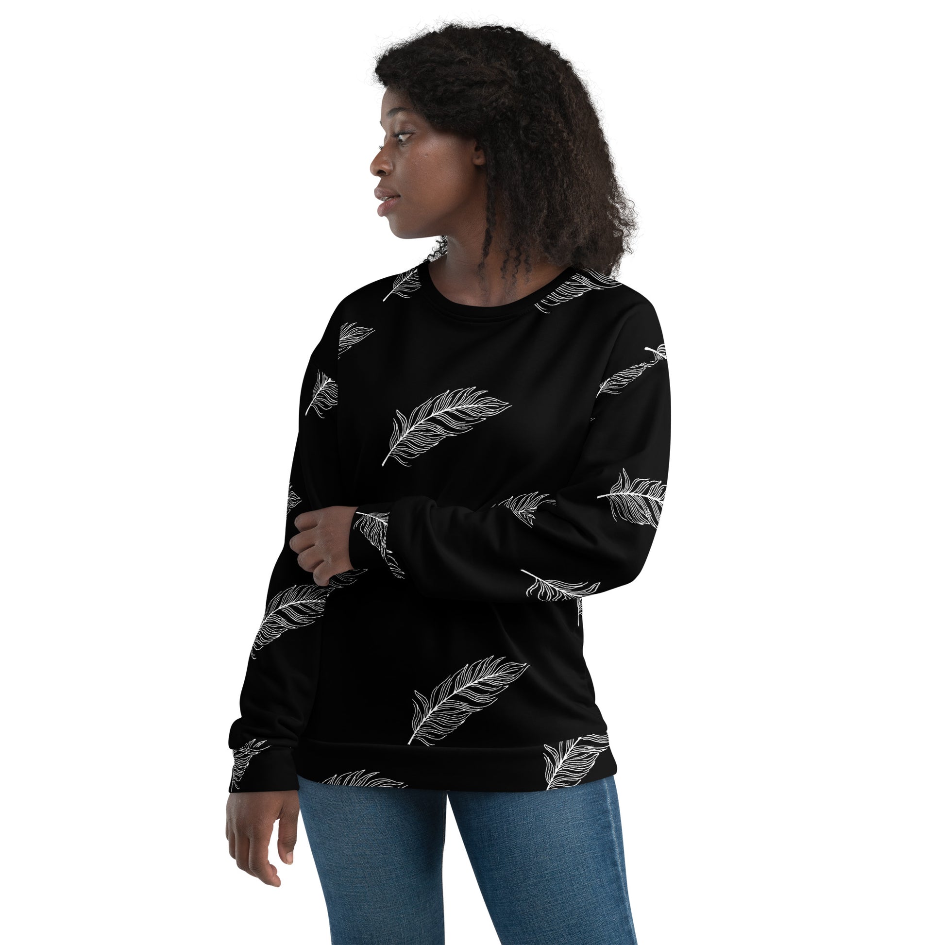 Ethereal Plumes Sweatshirt - FLAKOUT