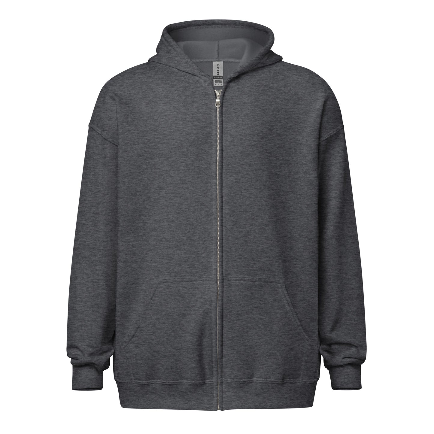 Streetwise Urbanity Heavy Harmony Fusion Zip Hoodie - Dark Heather - FLAKOUT