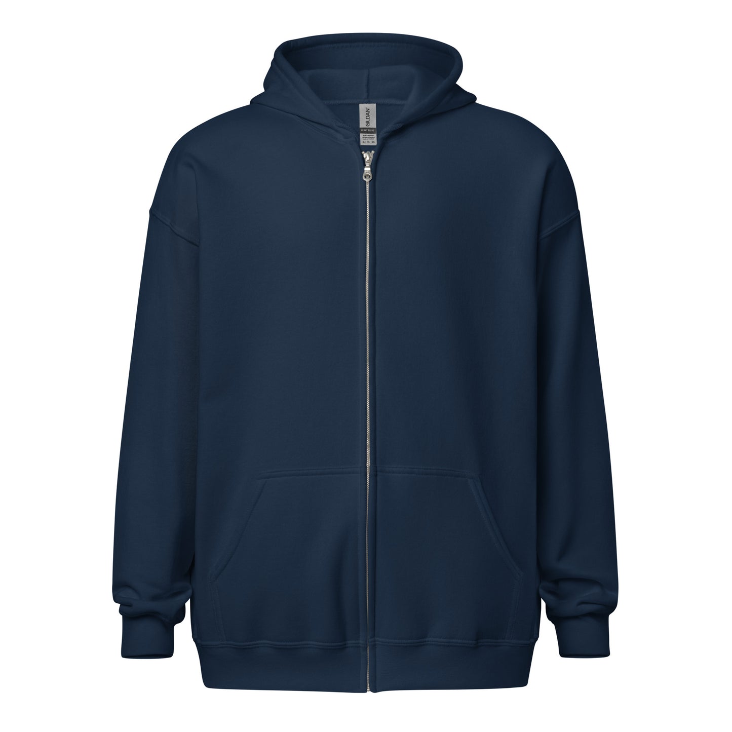 Lunar Eclipsis Heavy Harmony Fusion Zip Hoodie - Navy - FLAKOUT