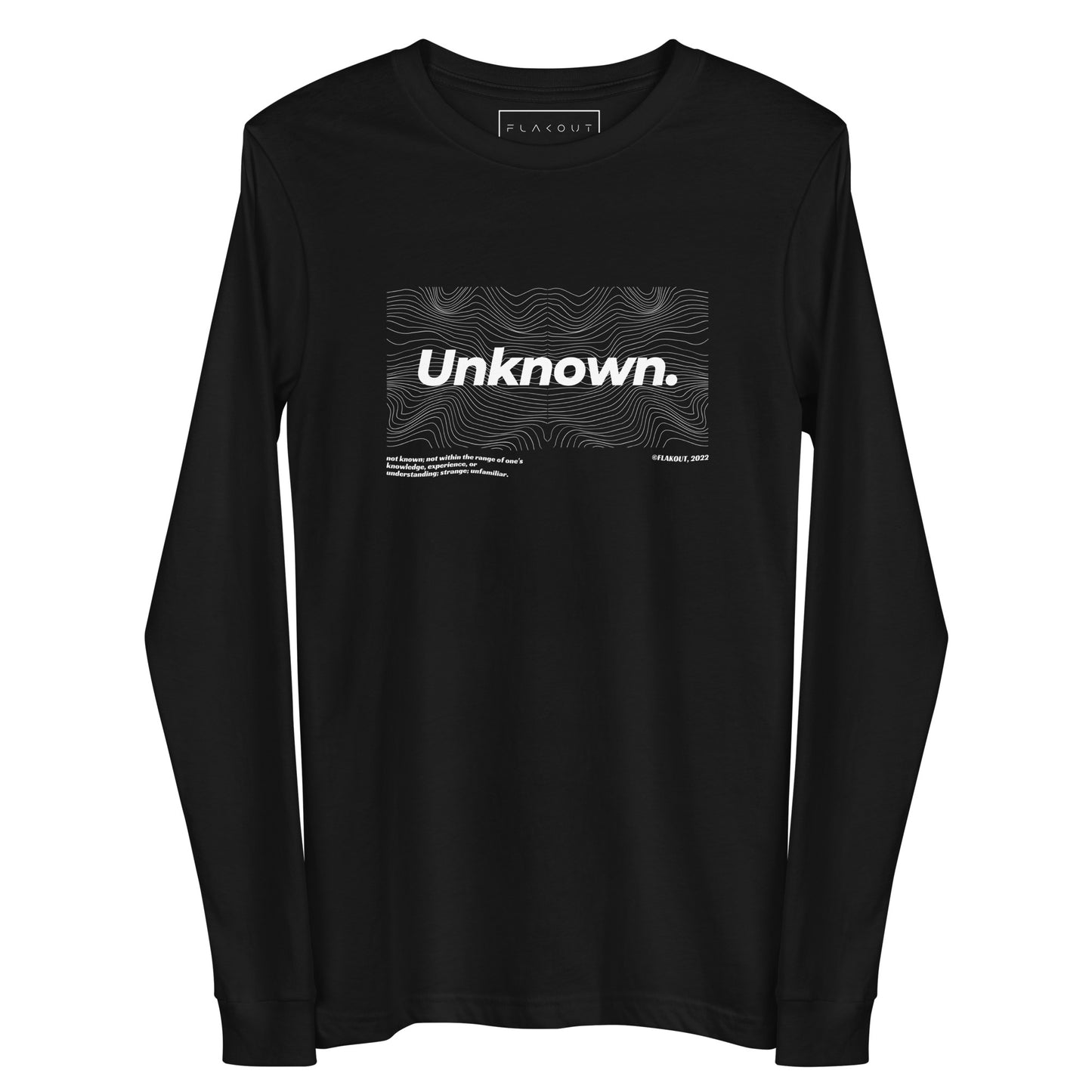 Veil Of The Unknown. Long Sleeve Tee - FLAKOUT