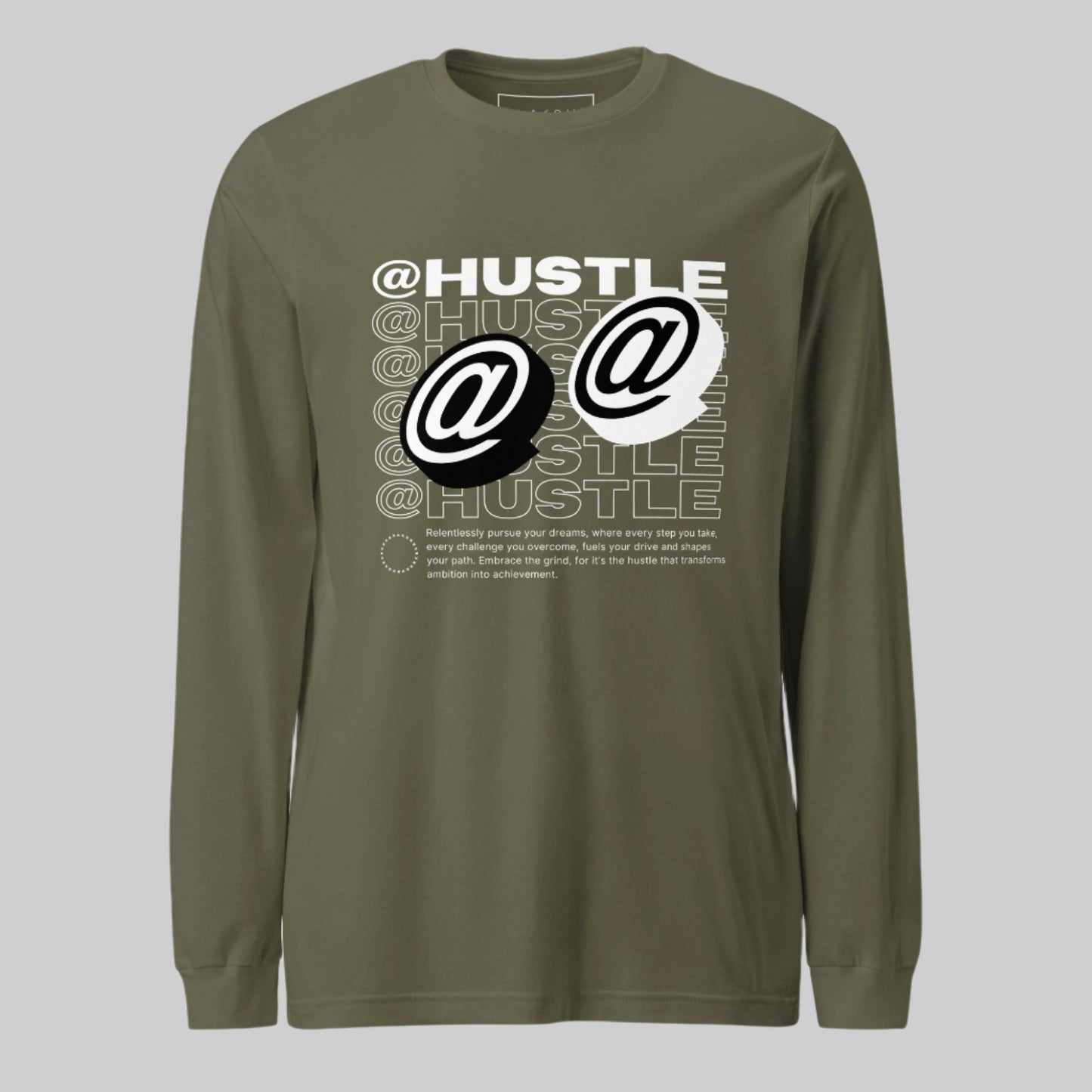 @Hustle Unisex Long Sleeve Shirt - FLAKOUT