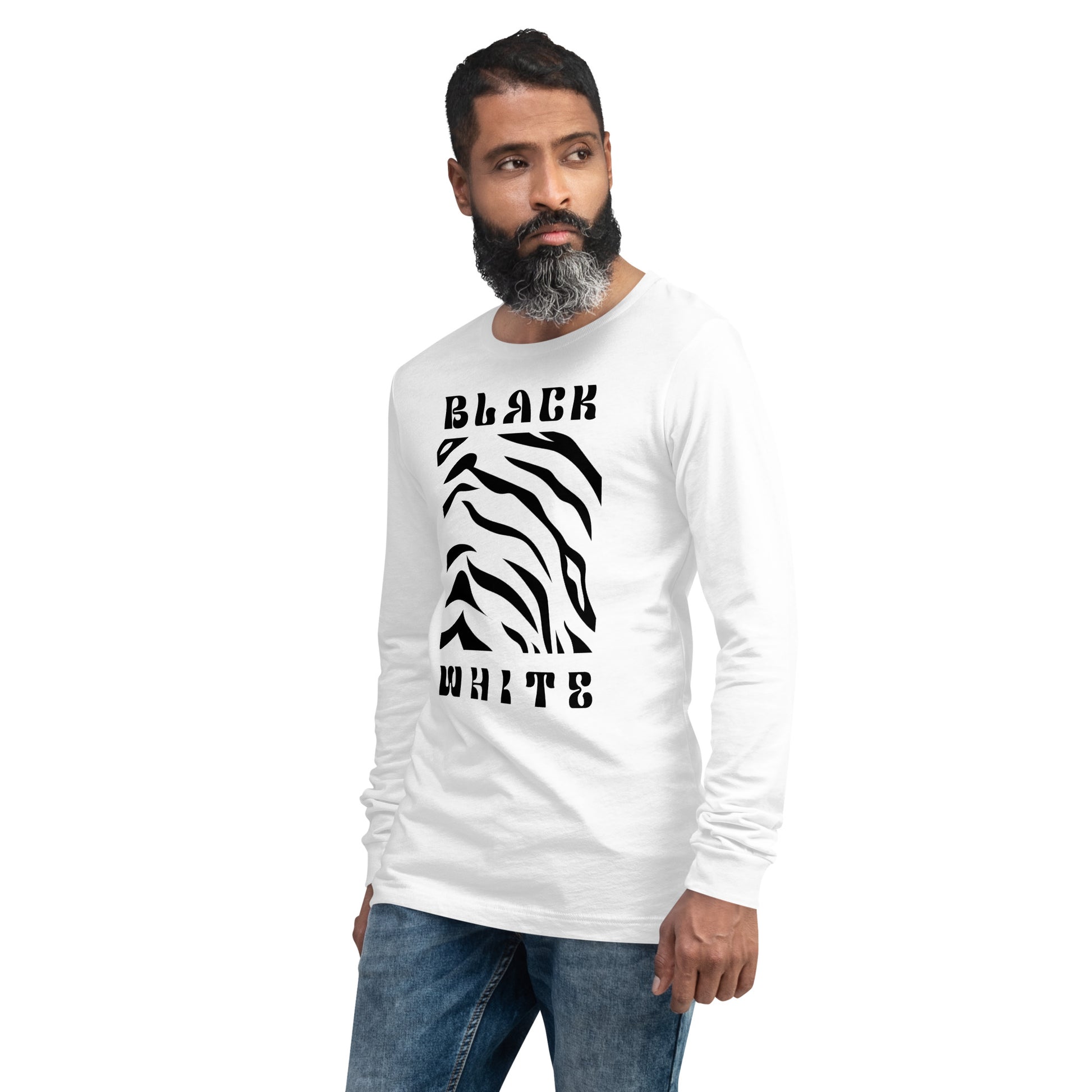 Opulent Onyx Tiger Long Sleeve Tee - FLAKOUT