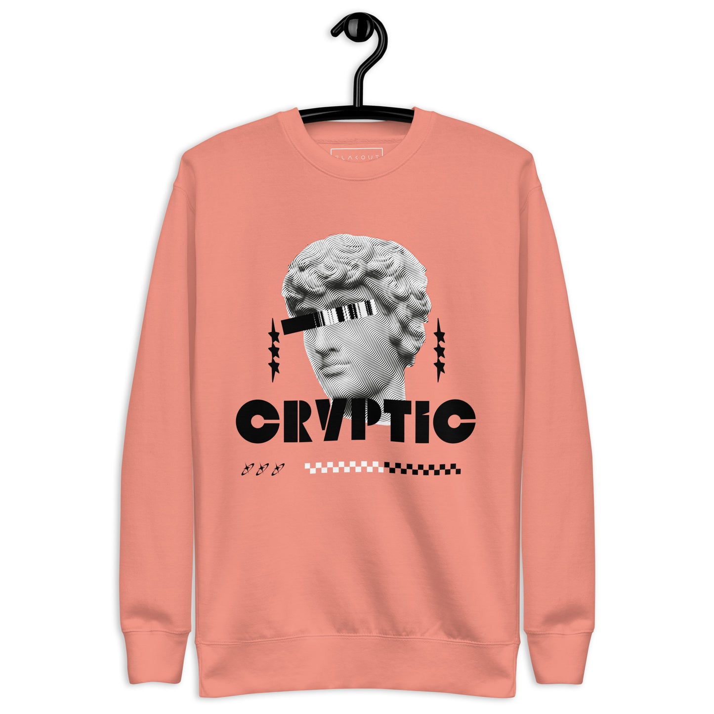 Cryptic Unisex Fleece Sweatshirt - FLAKOUT