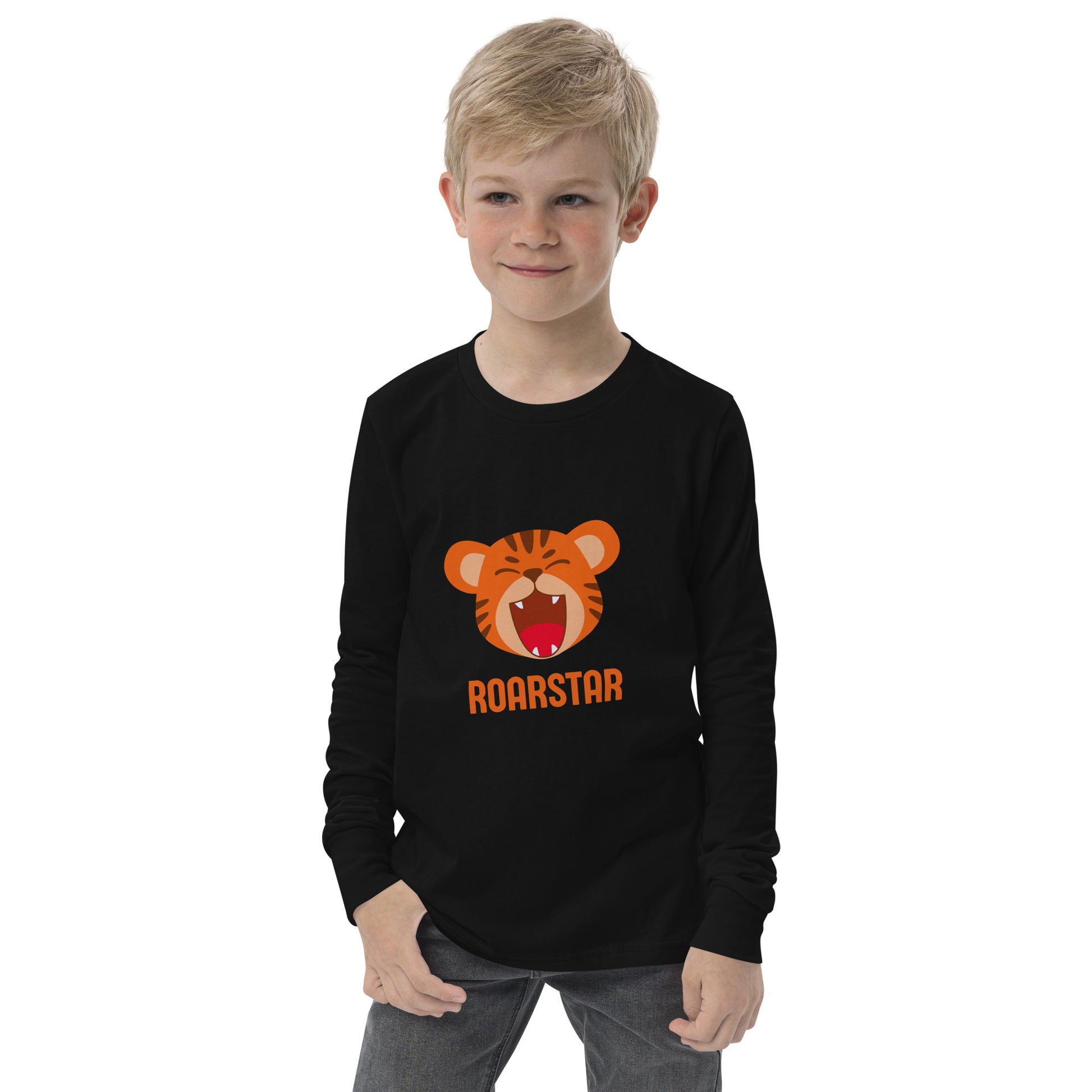 Roarstar Unisex Kid's Long Sleeve Tee - FLAKOUT