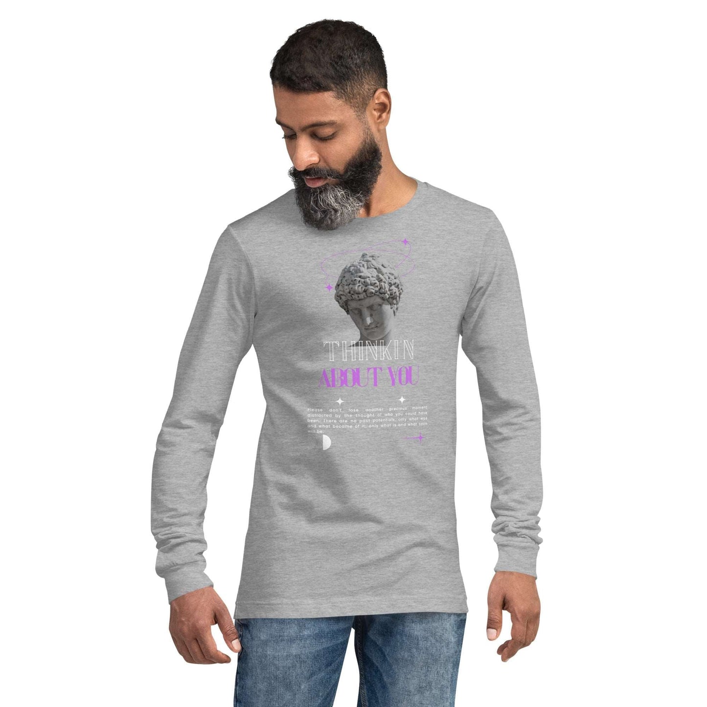 Mindfully Thinki'n About You Long Sleeve Tee - FLAKOUT