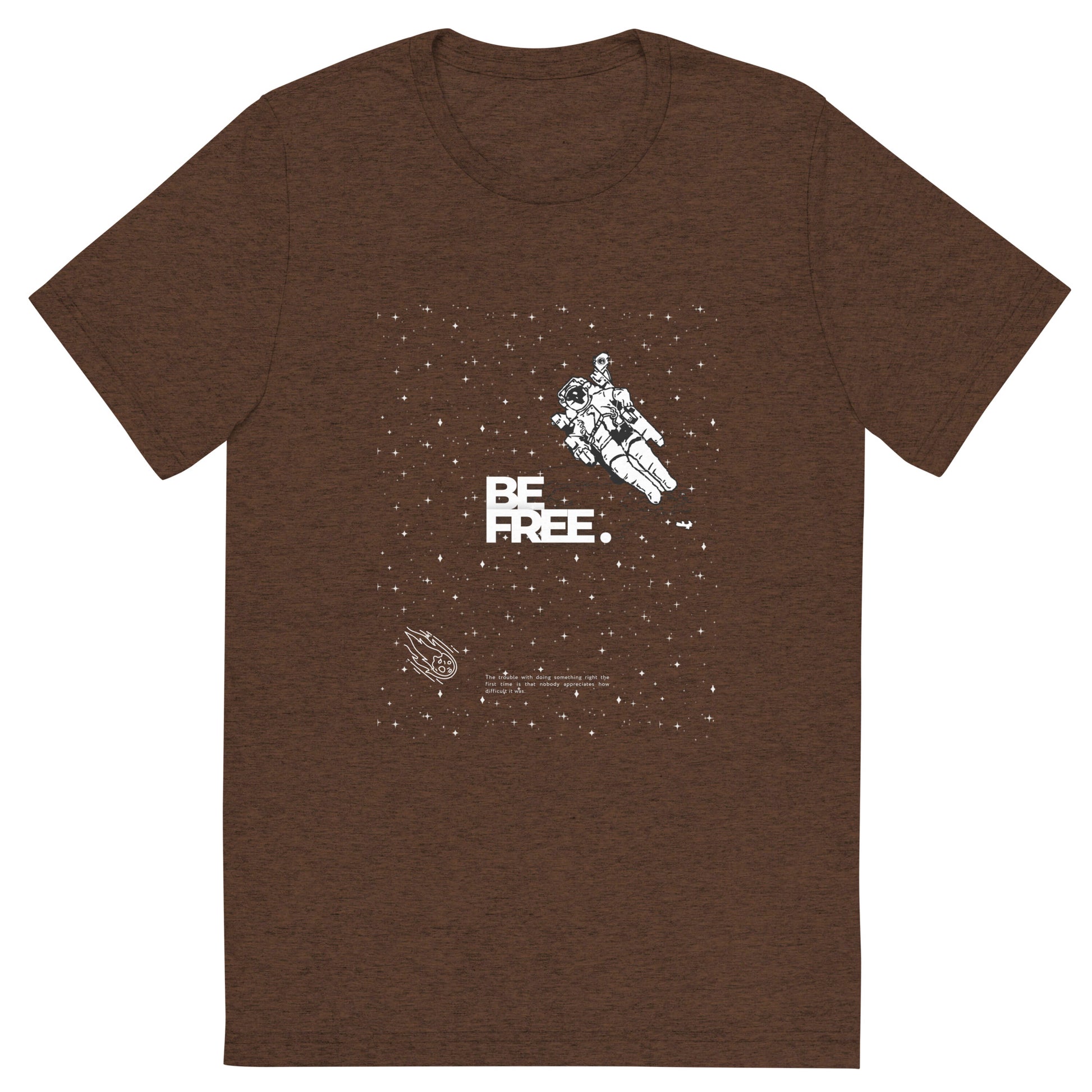 Be Free On Outer Orbit T-shirt - FLAKOUT